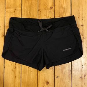 Patagonia Women’s Running Shorts, Large, Black